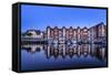 Germany, Schleswig-Holstein, North Frisia, 'Husumer Bucht' (Bay), Husum-Udo Siebig-Framed Stretched Canvas