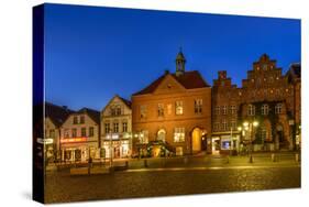 Germany, Schleswig-Holstein, North Frisia, 'Husumer Bucht' (Bay), Husum-Udo Siebig-Stretched Canvas