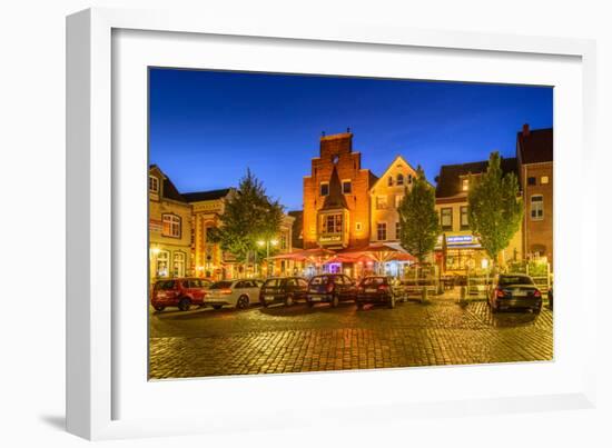 Germany, Schleswig-Holstein, North Frisia, 'Husumer Bucht' (Bay), Husum-Udo Siebig-Framed Photographic Print