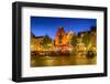 Germany, Schleswig-Holstein, North Frisia, 'Husumer Bucht' (Bay), Husum-Udo Siebig-Framed Photographic Print