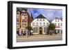 Germany, Schleswig-Holstein, North Frisia, 'Husumer Bucht' (Bay), Husum-Udo Siebig-Framed Photographic Print