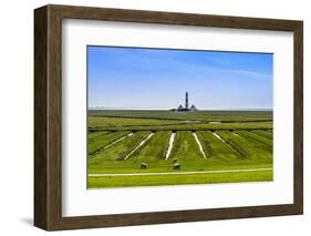 Germany, Schleswig-Holstein, North Frisia, Peninsula Eider (River)Stedt, Westerhever-Udo Siebig-Framed Photographic Print