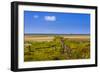 Germany, Schleswig-Holstein, North Frisia, Peninsula North Beach, the West-Udo Siebig-Framed Photographic Print