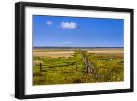 Germany, Schleswig-Holstein, North Frisia, Peninsula North Beach, the West-Udo Siebig-Framed Photographic Print