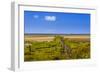 Germany, Schleswig-Holstein, North Frisia, Peninsula North Beach, the West-Udo Siebig-Framed Photographic Print