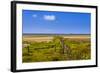 Germany, Schleswig-Holstein, North Frisia, Peninsula North Beach, the West-Udo Siebig-Framed Photographic Print