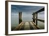 Germany, Schleswig-Holstein, Wyk, Beach, Jetty-Ingo Boelter-Framed Photographic Print