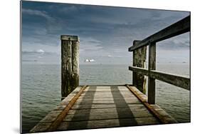 Germany, Schleswig-Holstein, Wyk, Beach, Jetty-Ingo Boelter-Mounted Photographic Print