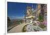 Germany, Siebengebirge, Bonn, Kšnigswinter, Drachenburg Castle, Panorama Terrace, the Rhine-Chris Seba-Framed Premium Photographic Print