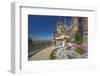 Germany, Siebengebirge, Bonn, Kšnigswinter, Drachenburg Castle, Panorama Terrace, the Rhine-Chris Seba-Framed Photographic Print