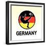 Germany Soccer-null-Framed Giclee Print