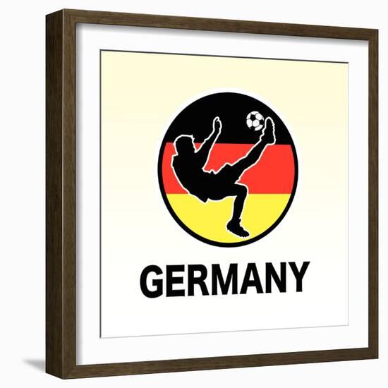 Germany Soccer-null-Framed Giclee Print