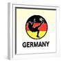 Germany Soccer-null-Framed Giclee Print