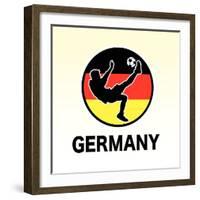 Germany Soccer-null-Framed Premium Giclee Print