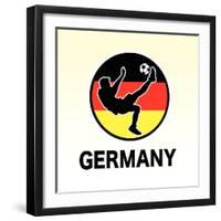 Germany Soccer-null-Framed Premium Giclee Print