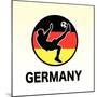 Germany Soccer-null-Mounted Premium Giclee Print