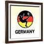 Germany Soccer-null-Framed Giclee Print