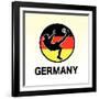 Germany Soccer-null-Framed Giclee Print