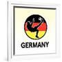 Germany Soccer-null-Framed Giclee Print