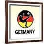 Germany Soccer-null-Framed Giclee Print