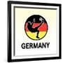 Germany Soccer-null-Framed Giclee Print