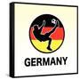 Germany Soccer-null-Framed Stretched Canvas