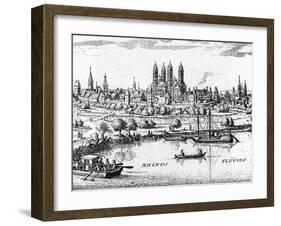 Germany Speyer-Mathieu Merian-Framed Art Print