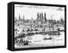 Germany Speyer-Mathieu Merian-Framed Stretched Canvas