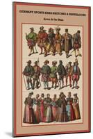 Germany Sports Knee-Britches and Pantaloons Arms and the Man-Friedrich Hottenroth-Mounted Premium Giclee Print