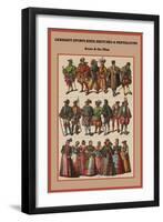 Germany Sports Knee-Britches and Pantaloons Arms and the Man-Friedrich Hottenroth-Framed Art Print