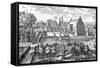 Germany Stuttgart-Mathieu Merian-Framed Stretched Canvas