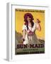 Germany - Sun-Maid California Raisin Poster-Lantern Press-Framed Art Print