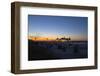 Germany, the Baltic Sea, Island Usedom, Ahlbeck, Pier, Evening Mood-Chris Seba-Framed Photographic Print