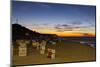 Germany, the Baltic Sea, Island Usedom, Heringsdorf, Beach, Evening Mood-Chris Seba-Mounted Photographic Print