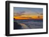 Germany, the Baltic Sea, Island Usedom, Heringsdorf, Beach, Pier, Evening Mood-Chris Seba-Framed Photographic Print