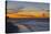 Germany, the Baltic Sea, Island Usedom, Heringsdorf, Beach, Pier, Evening Mood-Chris Seba-Stretched Canvas