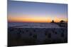 Germany, the Baltic Sea, Island Usedom, Heringsdorf, Beach, Pier, Morning Mood-Chris Seba-Mounted Photographic Print