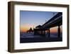 Germany, the Baltic Sea, Island Usedom, Heringsdorf, Beach, Pier, Morning Mood-Chris Seba-Framed Photographic Print