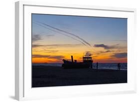 Germany, the Baltic Sea, Island Usedom, Heringsdorf, Beach-Chris Seba-Framed Photographic Print