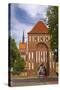 Germany, the Baltic Sea, Island Usedom, Usedom Town, Anklam Gate-Chris Seba-Stretched Canvas