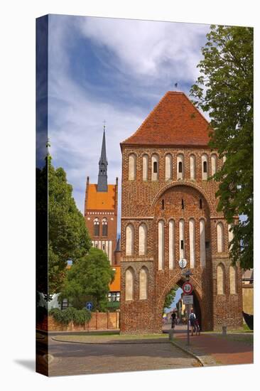 Germany, the Baltic Sea, Island Usedom, Usedom Town, Anklam Gate-Chris Seba-Stretched Canvas