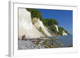 Germany, the Baltic Sea, Western Pomerania, Island RŸgen, Chalk Rock-Chris Seba-Framed Photographic Print