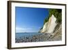 Germany, the Baltic Sea, Western Pomerania, Island RŸgen, Chalk Rocks, Ferry, Horizon-Chris Seba-Framed Photographic Print