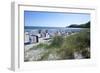 Germany, the Baltic Sea, Western Pomerania, Island R?gen, Seaside Resort Binz, Beach Chairs-Chris Seba-Framed Photographic Print