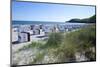 Germany, the Baltic Sea, Western Pomerania, Island R?gen, Seaside Resort Binz, Beach Chairs-Chris Seba-Mounted Photographic Print