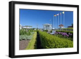 Germany, the Baltic Sea, Western Pomerania, Island RŸgen, Seaside Resort Binz-Chris Seba-Framed Photographic Print