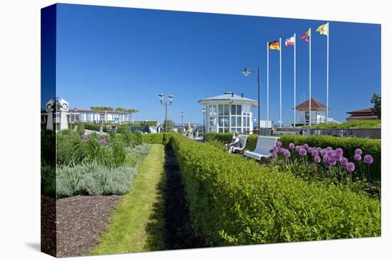 Germany, the Baltic Sea, Western Pomerania, Island RŸgen, Seaside Resort Binz-Chris Seba-Stretched Canvas