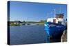 Germany, the Baltic Sea, Western Pomerania, Island RŸgen, Seedorf, Rowing Boat Ferry-Chris Seba-Stretched Canvas