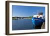 Germany, the Baltic Sea, Western Pomerania, Island RŸgen, Seedorf, Rowing Boat Ferry-Chris Seba-Framed Photographic Print