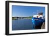 Germany, the Baltic Sea, Western Pomerania, Island RŸgen, Seedorf, Rowing Boat Ferry-Chris Seba-Framed Photographic Print